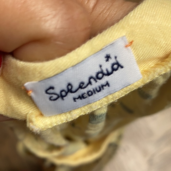 Splendid cotton mini dress M - Picture 9 of 9